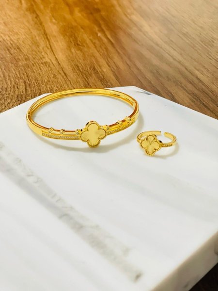 سوارة فانكليف مع خاتمها